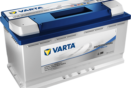 VARTA Fritidsbatteri 12V 95 AH 800 CCA (353x175x190mm) +høyre LFS95