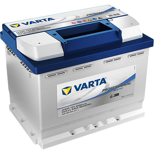 VARTA Fritidsbatteri 12V 60 AH 540 CCA (242x175x190mm) +høyre LFS60