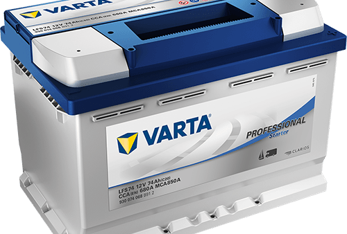 VARTA Fritidsbatteri 12V 74 AH 680 CCA (278x175x190mm) +høyre LFS74