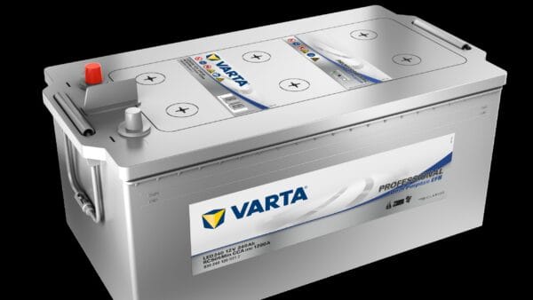 VARTA Fritidsbatteri EFB Batteri 12V 240AH 1200CCA (518x276x220/242mm) +venstre LED240